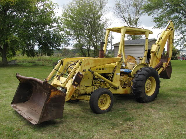 Ford 4500 Backhoe Parts